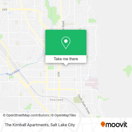 Mapa de The Kimball Apartments