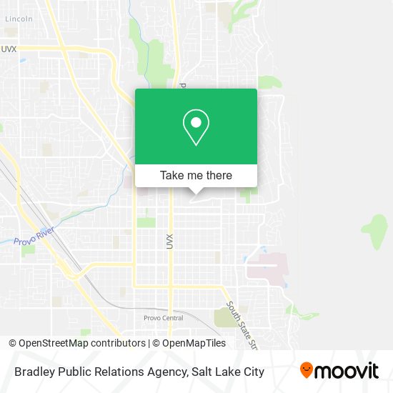 Bradley Public Relations Agency map