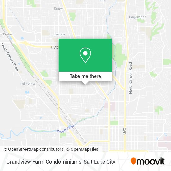 Grandview Farm Condominiums map