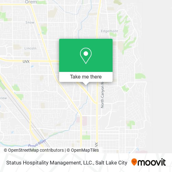 Mapa de Status Hospitality Management, LLC.