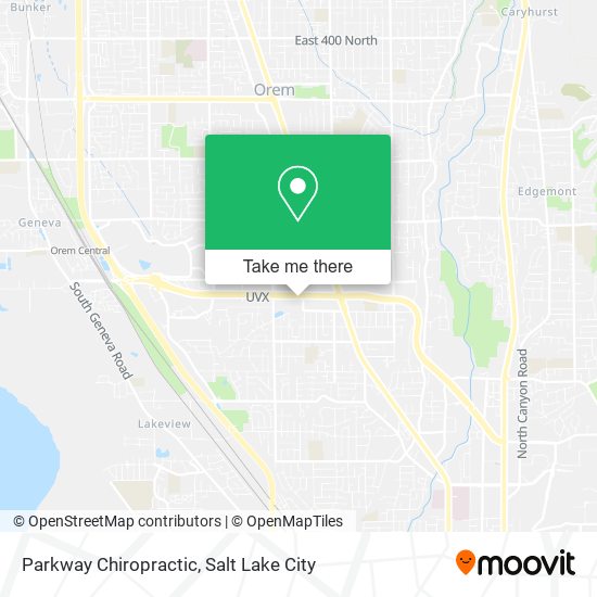 Mapa de Parkway Chiropractic