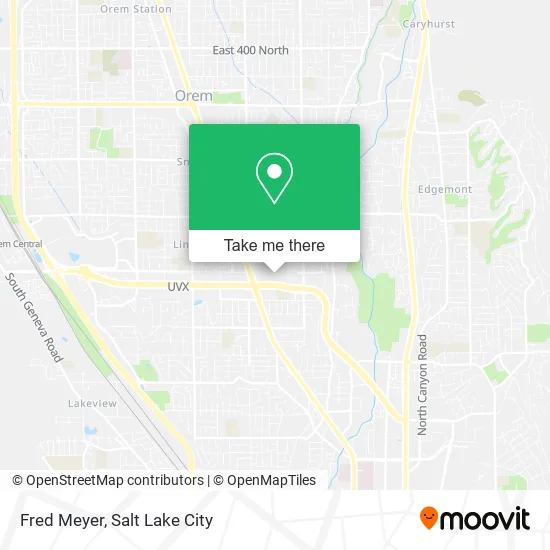 Fred Meyer map