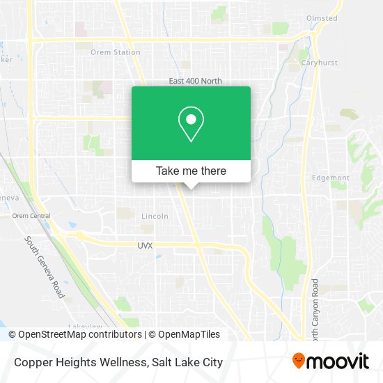 Copper Heights Wellness map