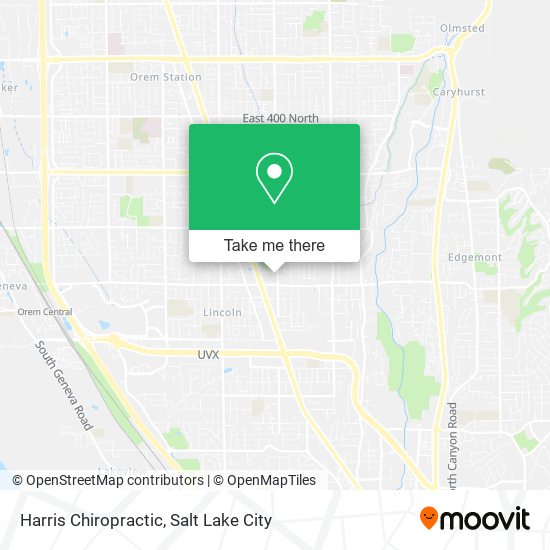 Harris Chiropractic map