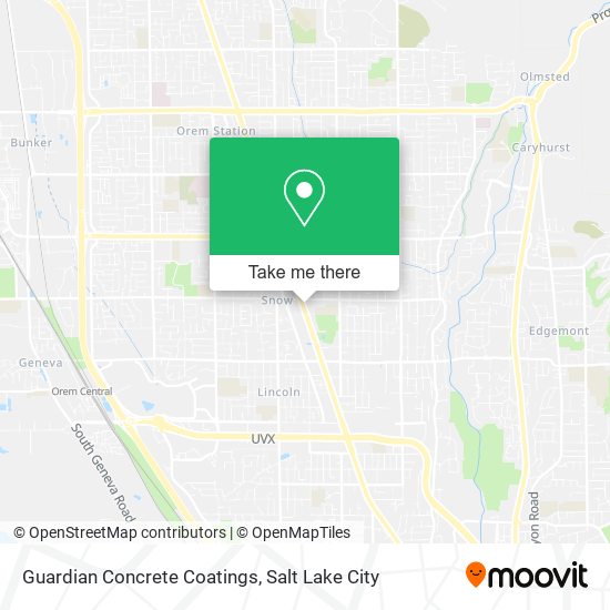 Guardian Concrete Coatings map