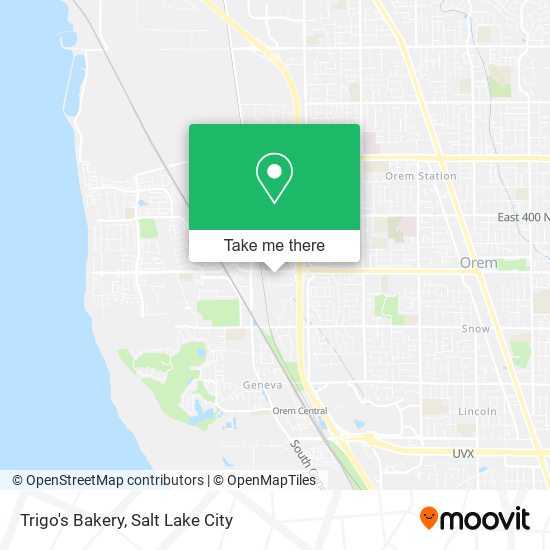 Trigo's Bakery map