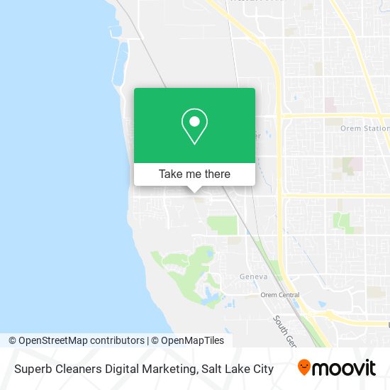 Superb Cleaners Digital Marketing map