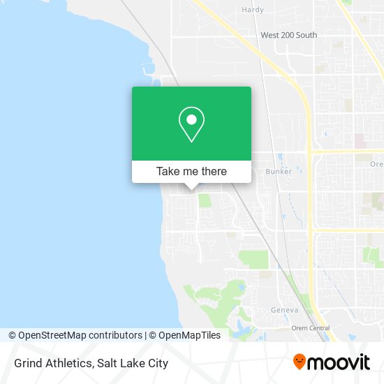 Grind Athletics map