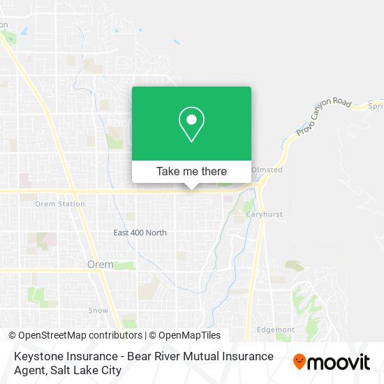 Mapa de Keystone Insurance - Bear River Mutual Insurance Agent