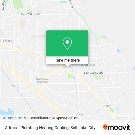 Mapa de Admiral Plumbing Heating Cooling