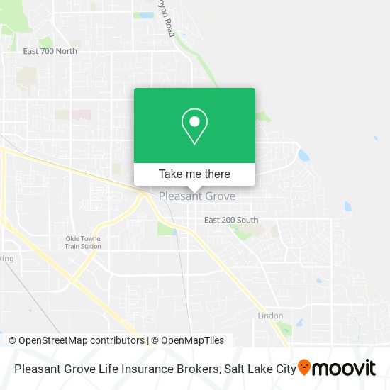 Pleasant Grove Life Insurance Brokers map