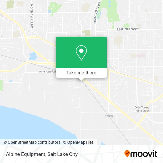Mapa de Alpine Equipment