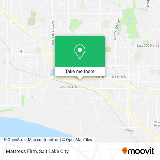 Mattress Firm map