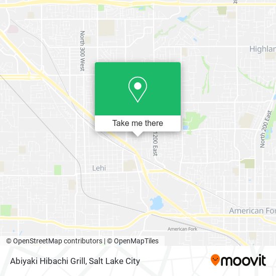 Abiyaki Hibachi Grill map