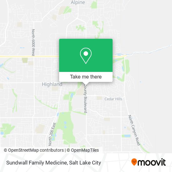 Sundwall Family Medicine map