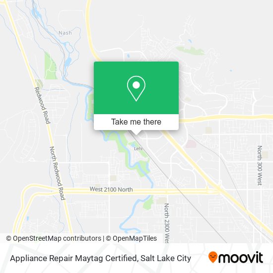 Mapa de Appliance Repair Maytag Certified