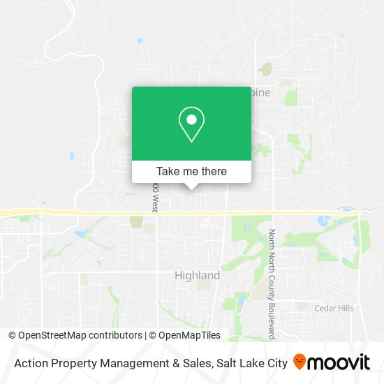Action Property Management & Sales map