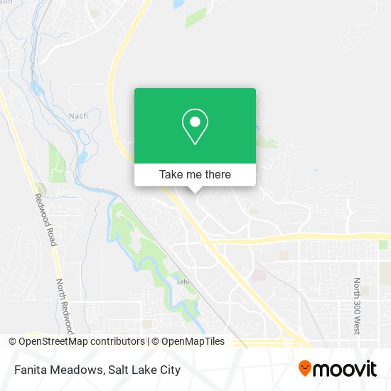 Fanita Meadows map