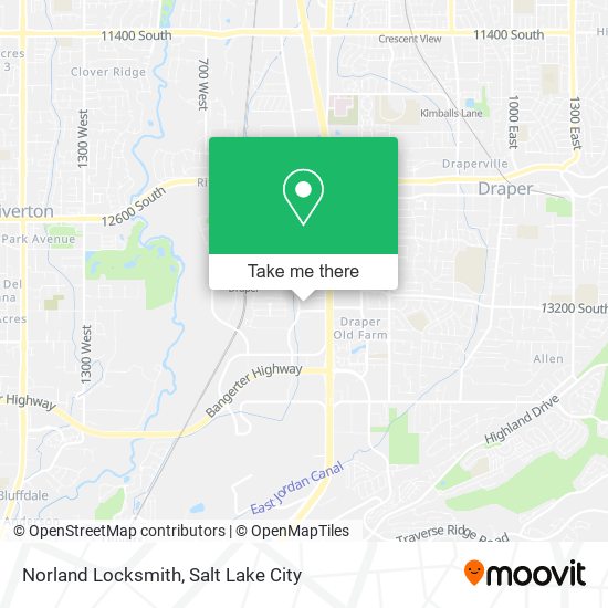 Mapa de Norland Locksmith