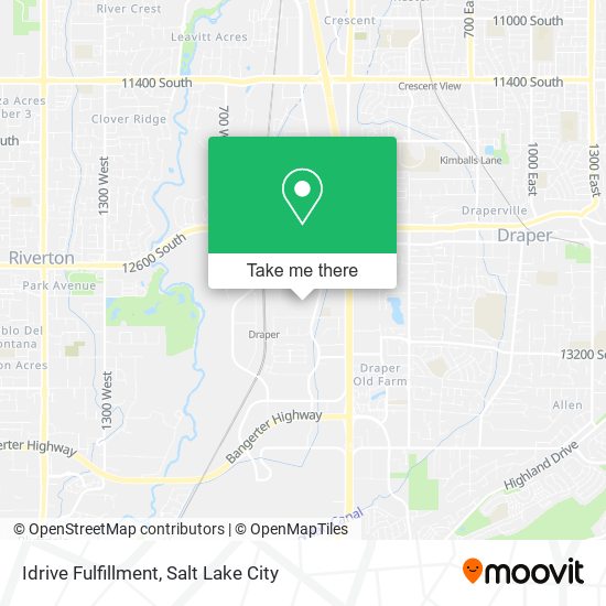 Mapa de Idrive Fulfillment