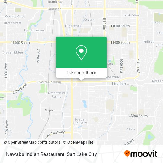 Mapa de Nawabs Indian Restaurant
