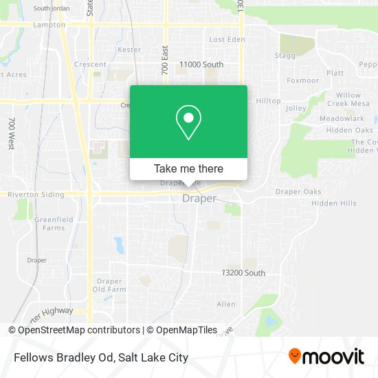 Mapa de Fellows Bradley Od