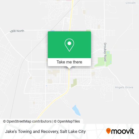 Mapa de Jake's Towing and Recovery