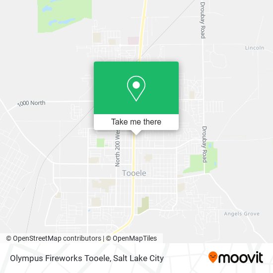 Olympus Fireworks Tooele map