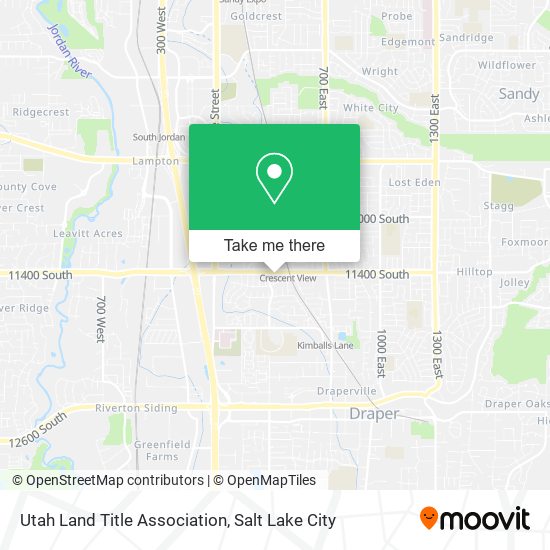 Utah Land Title Association map