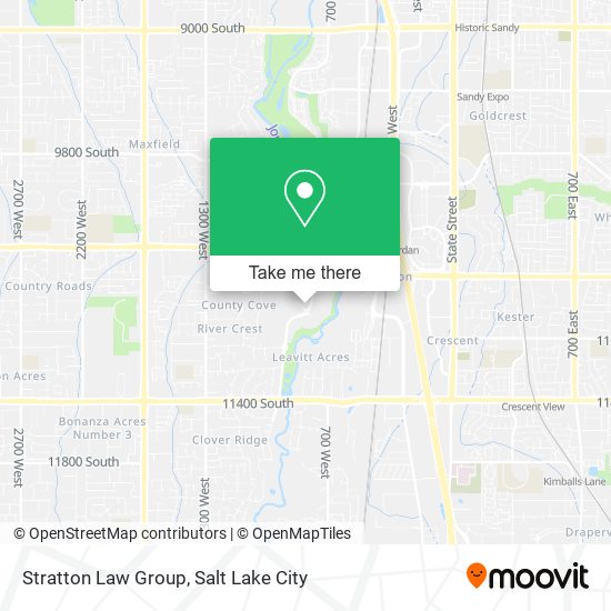 Stratton Law Group map