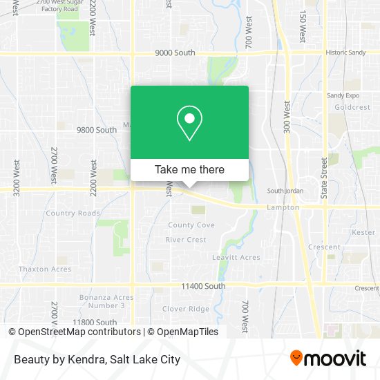 Beauty by Kendra map