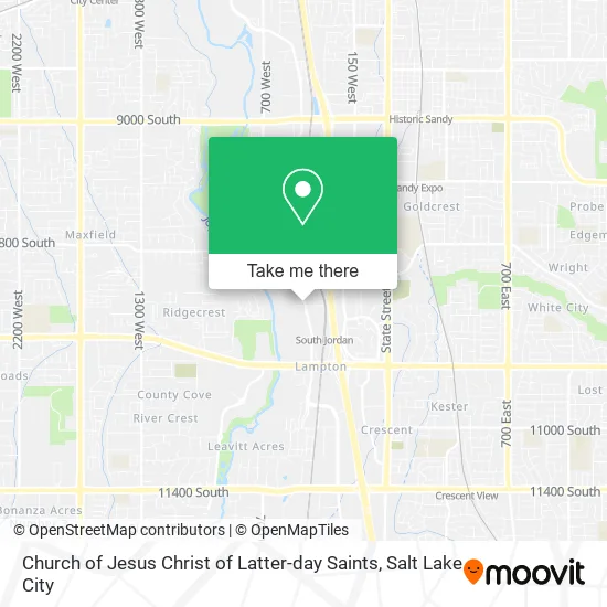 Mapa de Church of Jesus Christ of Latter-day Saints