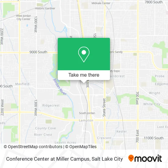Conference Center at Miller Campus map