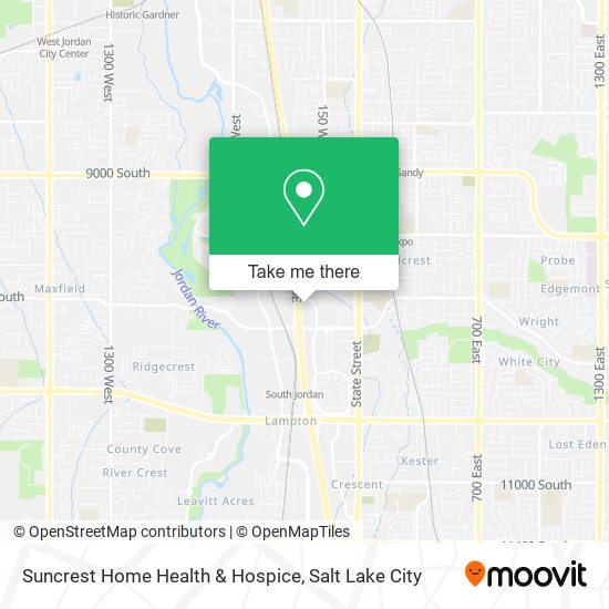 Suncrest Home Health & Hospice map