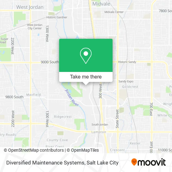 Diversified Maintenance Systems map