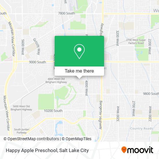 Happy Apple Preschool map