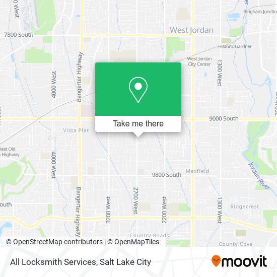 All Locksmith Services map