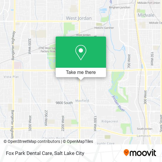 Fox Park Dental Care map