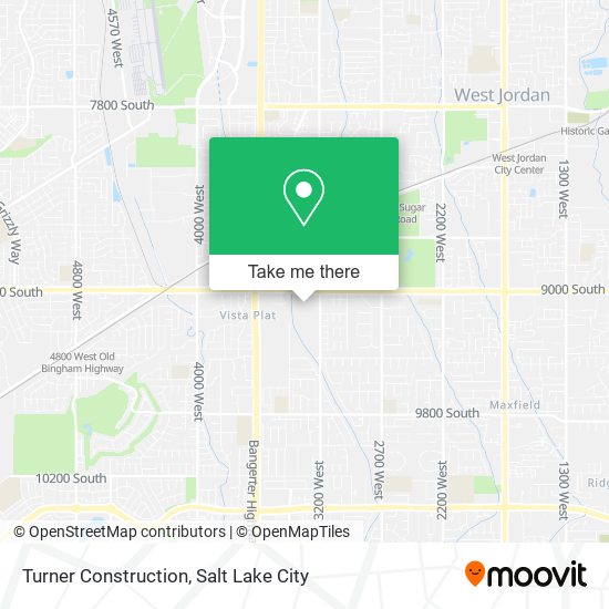 Turner Construction map