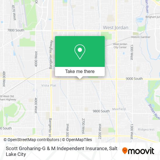 Mapa de Scott Groharing-G & M Independent Insurance