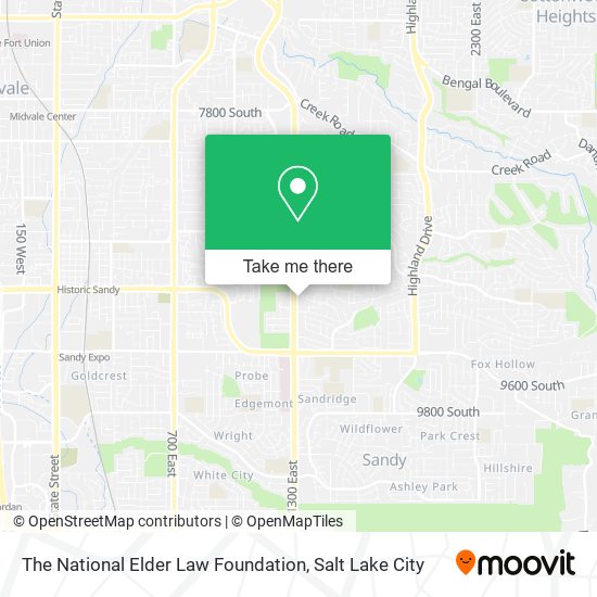 The National Elder Law Foundation map