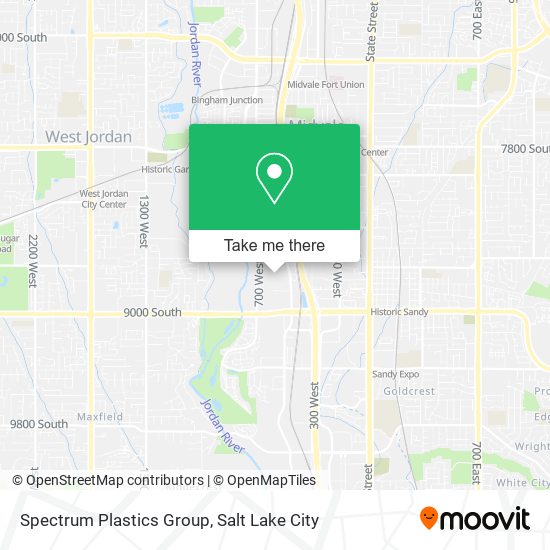Mapa de Spectrum Plastics Group