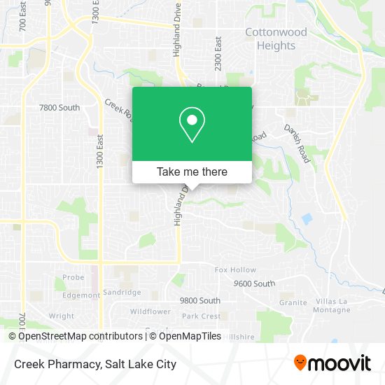 Creek Pharmacy map