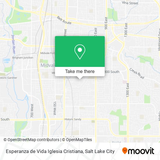 Mapa de Esperanza de Vida Iglesia Cristiana