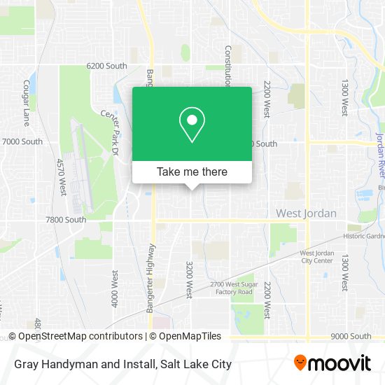 Mapa de Gray Handyman and Install