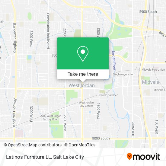 Mapa de Latinos Furniture LL