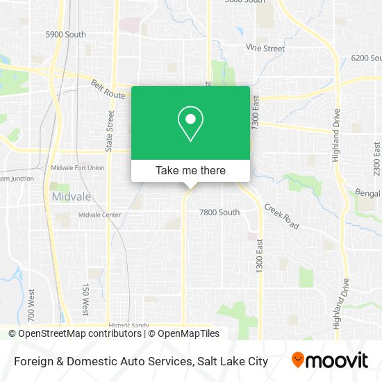 Mapa de Foreign & Domestic Auto Services