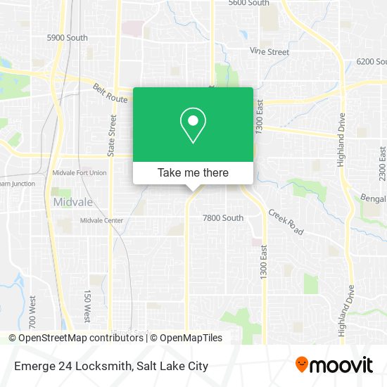 Mapa de Emerge 24 Locksmith