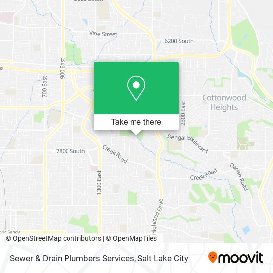 Sewer & Drain Plumbers Services map