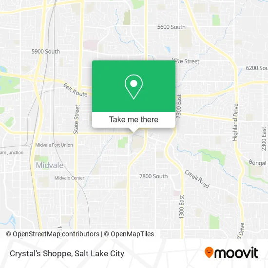 Crystal's Shoppe map